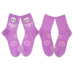 Pokemon Mew Embroidered Quarter Crew Socks Exclusivité Games Zone